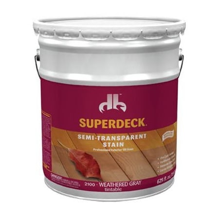 Duckback 5GAL GRY Semi WD Stain SC0021005-20